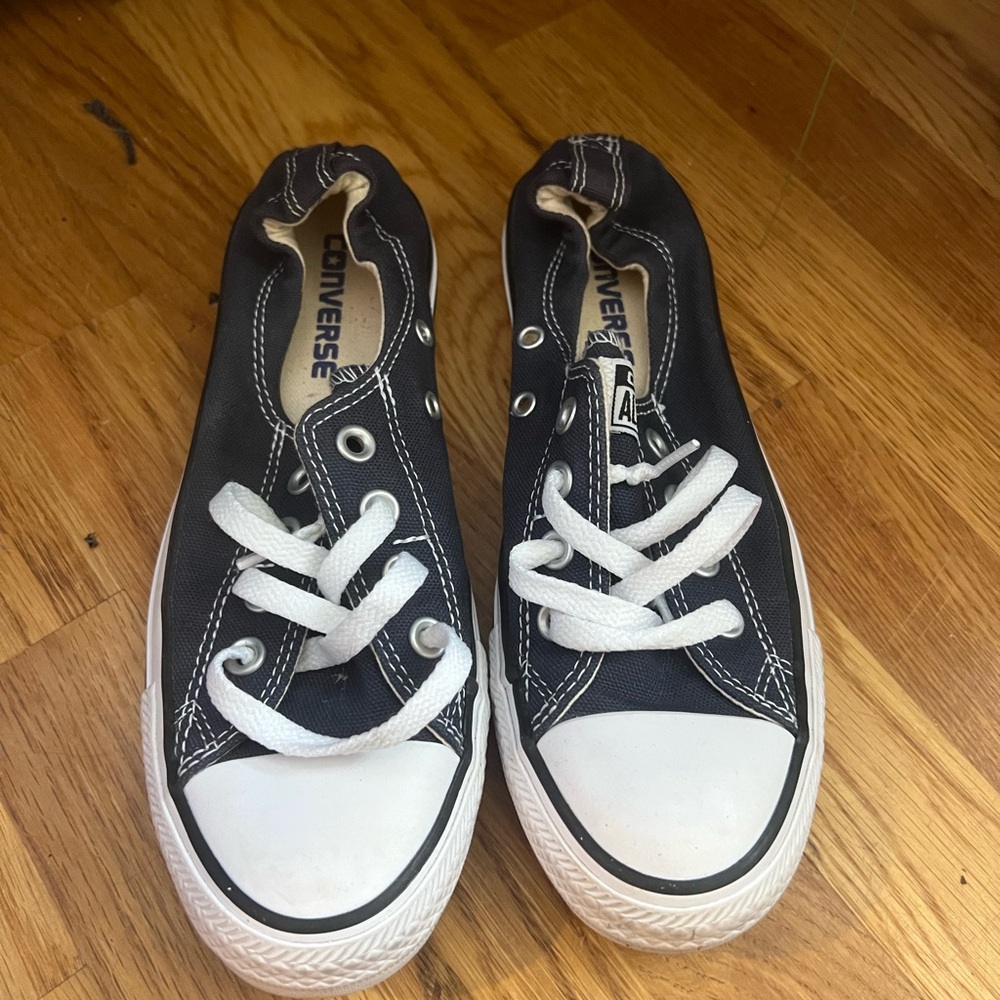 Navy Slip On Converse